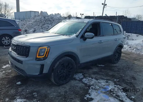 2022 Kia Telluride Ex z USA, uszkodzony, nr VIN 5XYP3DHC5NG214785
